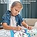 Perpetily Clock for Kids Learning to Tell Time Analog Magnetic Teaching Clock for Kids 4-8 Classroom Homeschool Supplies Learning Clock Circle Time Learning Center Classroom Must Haves