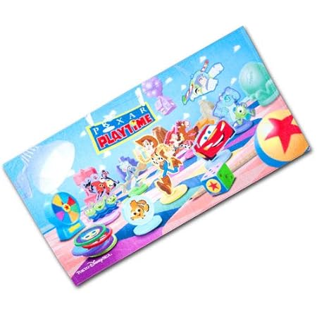 Amazon ピクサーフレンズ ワイドバスタオル ピクサー プレイタイム 19 Pixar Playtime ディズニー お土産 東京ディズニー シー限定 バスタオル ホーム キッチン オンライン通販