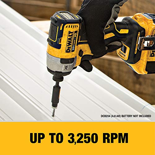 DEWALT 20V MAX XR Impact Driver Kit, Brushless, 3-Speed, 1/4-Inch, 2.0-Ah (DCF887D2)