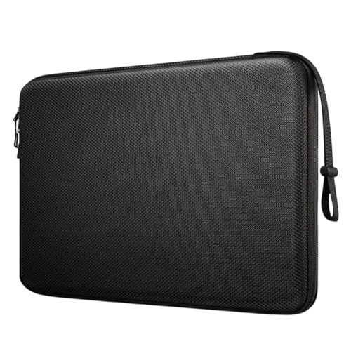 Funda para laptop de 13-14 pulgadas impermeable con interior acolchado gris