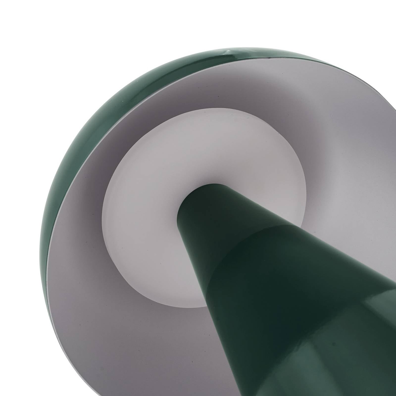 Lindby LED Tischlampe Nevijomit USB Anschluss dimmbar (Modern) in Grün aus Metall (1 flammig,) - Tischleuchte Schreibtischlampe Nachttischlampe Wohnzimmerleuchte