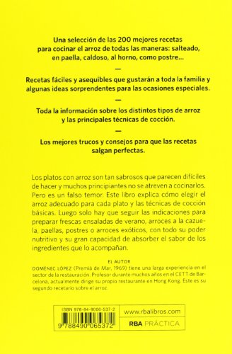 Las mejores recetas con arroz [Spanish] 8490065373 Book Cover