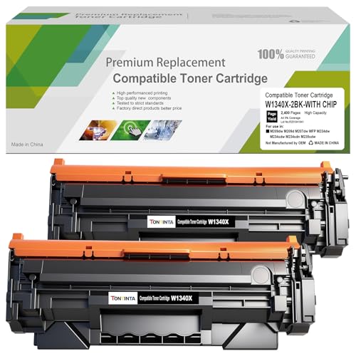Cartouche toner M209dw noire : pack de 2 recharges XL avec puce pour modèles M234 M207dw M234dw