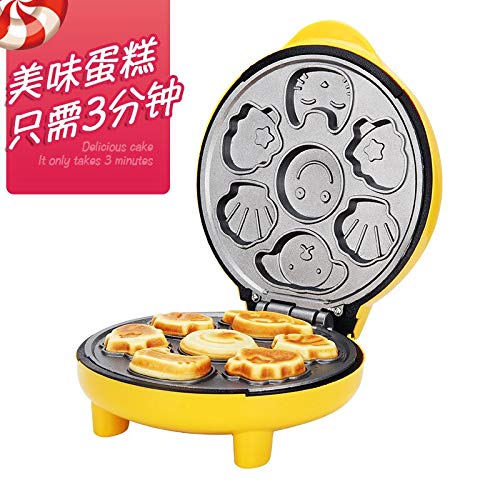 Waffeleisen Belgische Waffel, 2 Waffel Donut Maschine Tortilla Maschine Kuchen Pop Maker Ei Waffel Maker Pfannkuchen… – Bild 3
