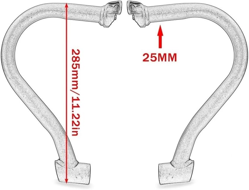 Engine Guard Crash Bars Engine Guard Highway Crash Bar for CL300 for CL500 2023 2024 Motorcycle Frame Protection Bumper Accessories Motorbike Crash Bar Bumper
