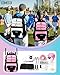 COMECOI Softball Bag, Lightweight Baseball Backpack with Shoes Compartment, Baseball Bat Bags with Fence Hook for TBall Bat & Equipment, for Batting Mitten, Helmet, for Girls, Boys, Youth, Adults