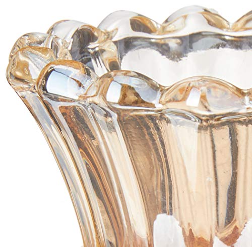 Vaso em Vidro, Mart, Champanhe, Mart Collection