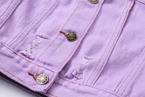 Image of Joe Wenko Kids Toddler Baby Boys Girls Casual Outerwear Denim Jacket