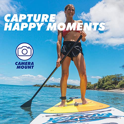 Mousa 10'8''×33'' Inflatable Stand Up Paddle Board, Paddle Board For Adults, Non-Slip Deck, Pvc, Backpack, Removable Fin, Singel-Action Pump, Inflatable Sup For All Skill Levels #TOP4