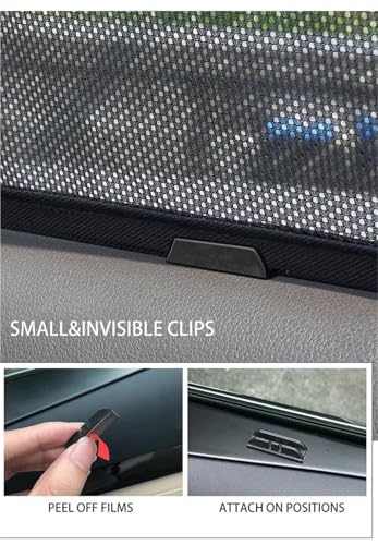 Pare-soleil anti chaleur Lexus NX rideau magnétique voiture vitre avant - 6