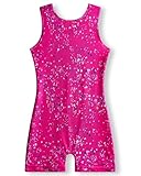 YDMZX Gymnastics Leotards for Girls Toddler Kids Tumbling Outfits Biketards Unitards with Shorts Multiple Colors