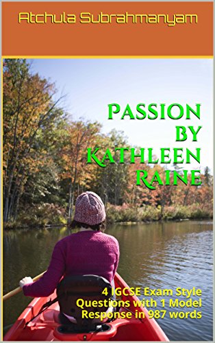 Amazon.com: Passion by Kathleen Raine: 4 IGCSE Exam Style Questions ...