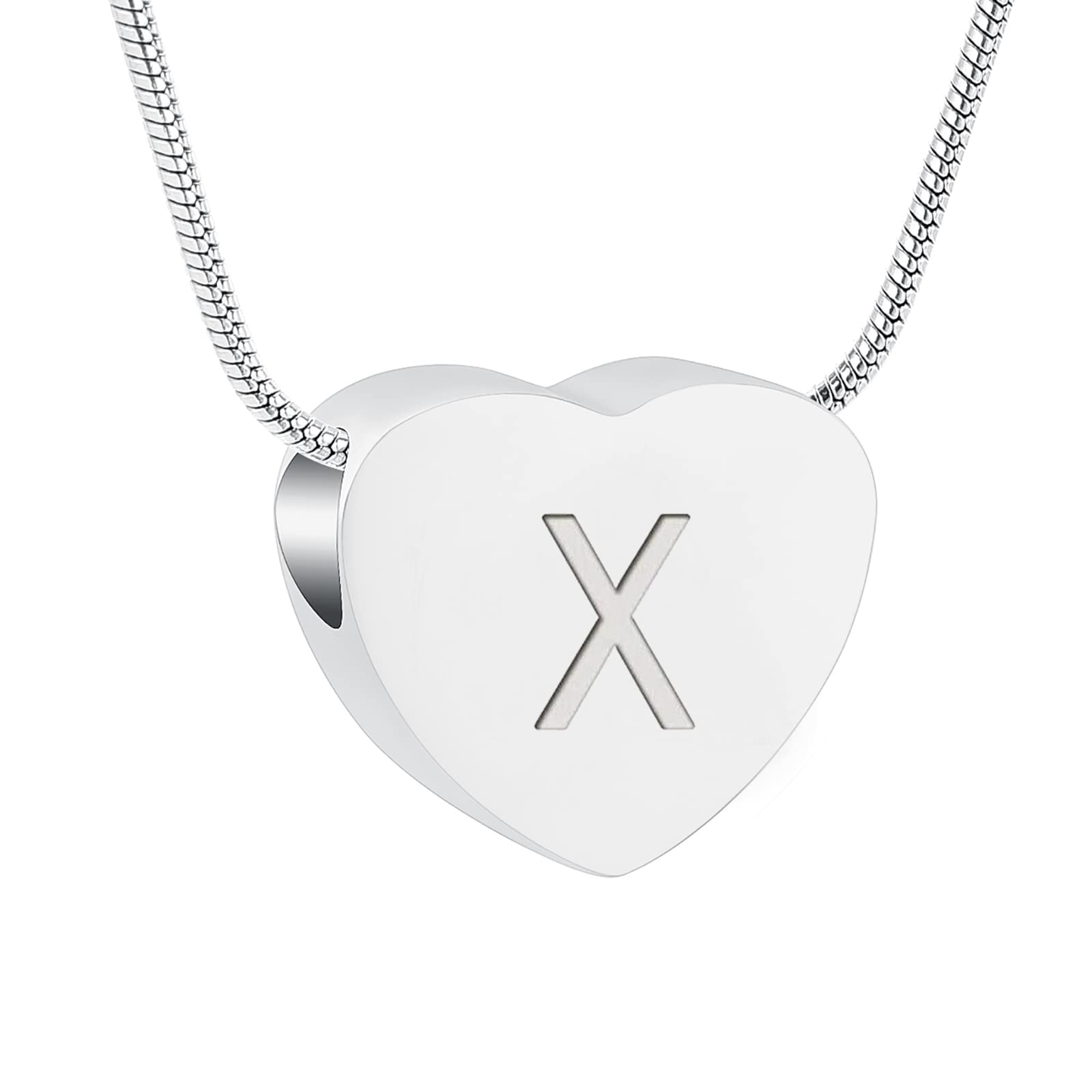 Keepsake Jewelry Yinplsmemory Cremation Urn Necklace - Stainless Steel  Heart Pendant For Ashes With Personalization Heart Urn Necklace For Ashes  Personalized Memorial