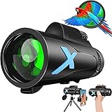 【wasserdicht & Nebel Proof Eigenschaften】seine Sealing Eigentum sorgt für den Wohnbereich wasserdichte Funktion. Dieses monokular fernglas ist wasserdicht, beschlagfrei, staubdicht und stoßfest., dass Ihr monokulares Teleskop auch bei allen Temperaturen und Wetterbedingungen maximale Leistung bietet.