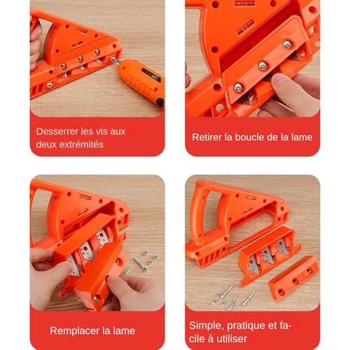 Coupeur de plaques de plâtre portable pour éliminer les éclats