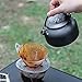 KAIXINXIN Portable Hand Brewed Coffee Diversions Nozzles Stainless Steel Drips Spout Campings Bowl Water Guide Frame Easy to Use