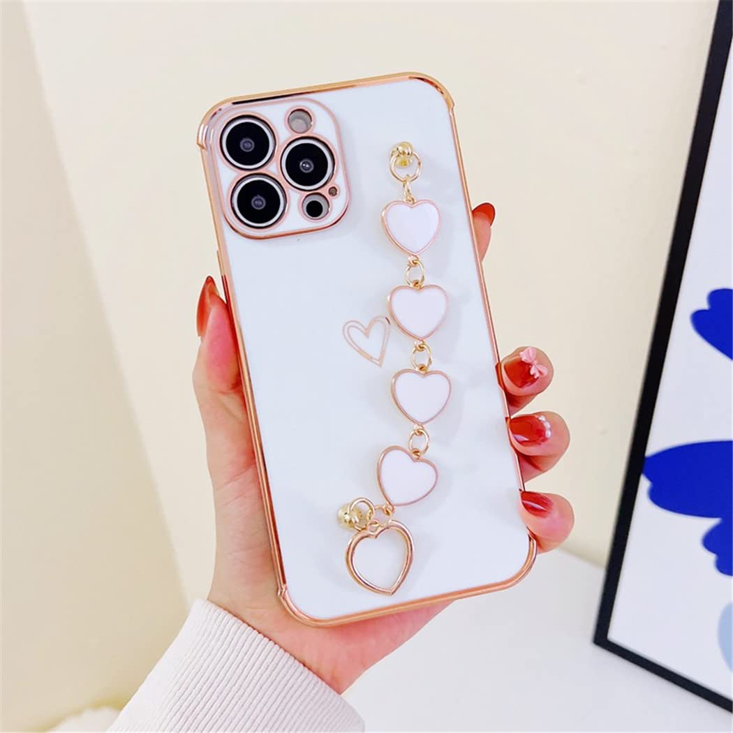 Amazon.co.jp: iPhone SEケース 第2世代 対応 可愛い チェーン 飾り