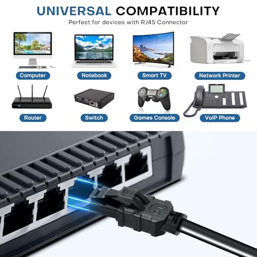 Cable Ethernet Cat 6 Plano RJ45 10 pies miniatura 4