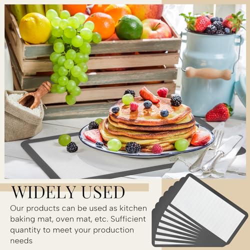Image of 8 Pcs Silicone Baking Mats Bulk Compatible with Harvest Right Freeze Dryer