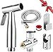Produktbild ANYOYO Persönliche Hygiene Bidet-Handbraus, auslaufsicher Muslim Shattaf Hand Bidet Sprayer Edelstahl Tragbar Sauber Bidet Toilettenarmaturen Kit für Bad Stoff Windel Haustier Waschmaschine