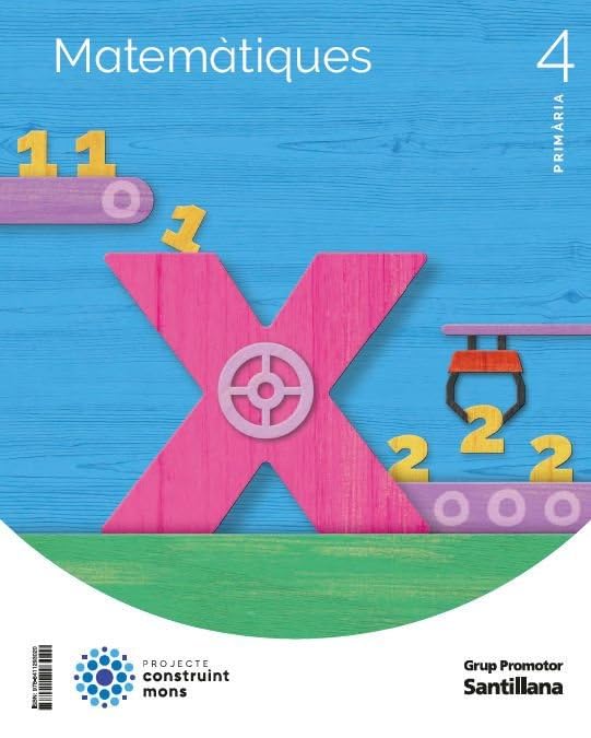 MATEMATIQUES 4 PRIMARIA CONSTRUINT MONS
