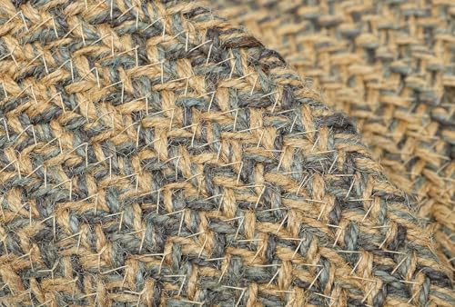 Image of THE HOME TALK Jute Braided Placemats|Side Table Mats|Best for Bed-Side Table,Center Table,Dining Table,Shelves|Home Decorators|Farm Mats (Sand, 33 cm Round, Set of 6)