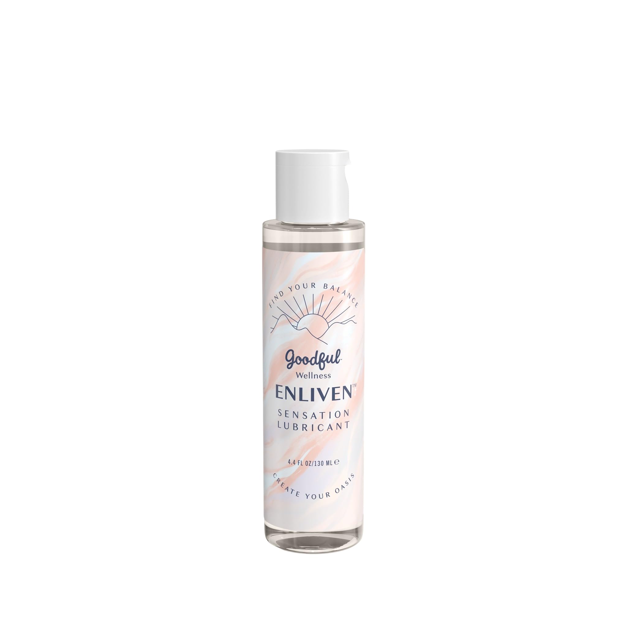 Goodful Wellness Enliven Intimate Accessory Gel Water-Based Hypoallergenic Formula for Comfortable Use with Accessories Long-Lasting Non-Sticky Gentle for