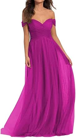 Vestidos de dama de honor con hombros descubiertos y tirantes finos Rosa Claro main image 1