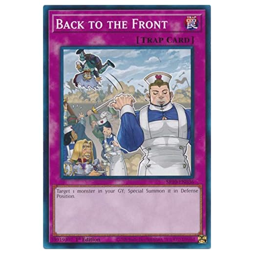 Back to The Front - SR10-EN036 - Common - 1st Edition