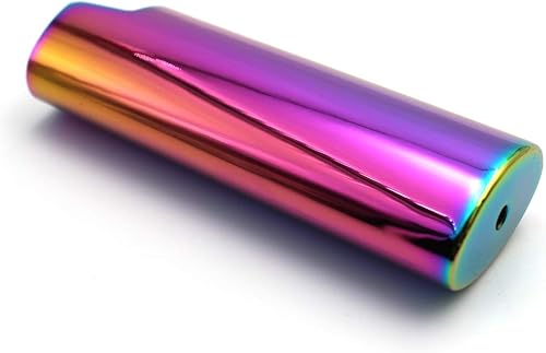 Miniatura 9 de Funda para Encendedor de Metal con Superficie Espejo Color Azul para Encendedor BIC Tamaño Completo Tipo J6 Azul,Dorado,Púrpura,Arco