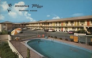 Springfield TraveLodge Springfield, Missouri MO Original Vintage Postcard 1967