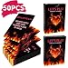 LYLSDSB 50 Cards Couples Passionate Game Romantic Date Night Flirty Prompts and Playful Challenges to Ignite Sparks and Deepen Emotional Connection Between Adults