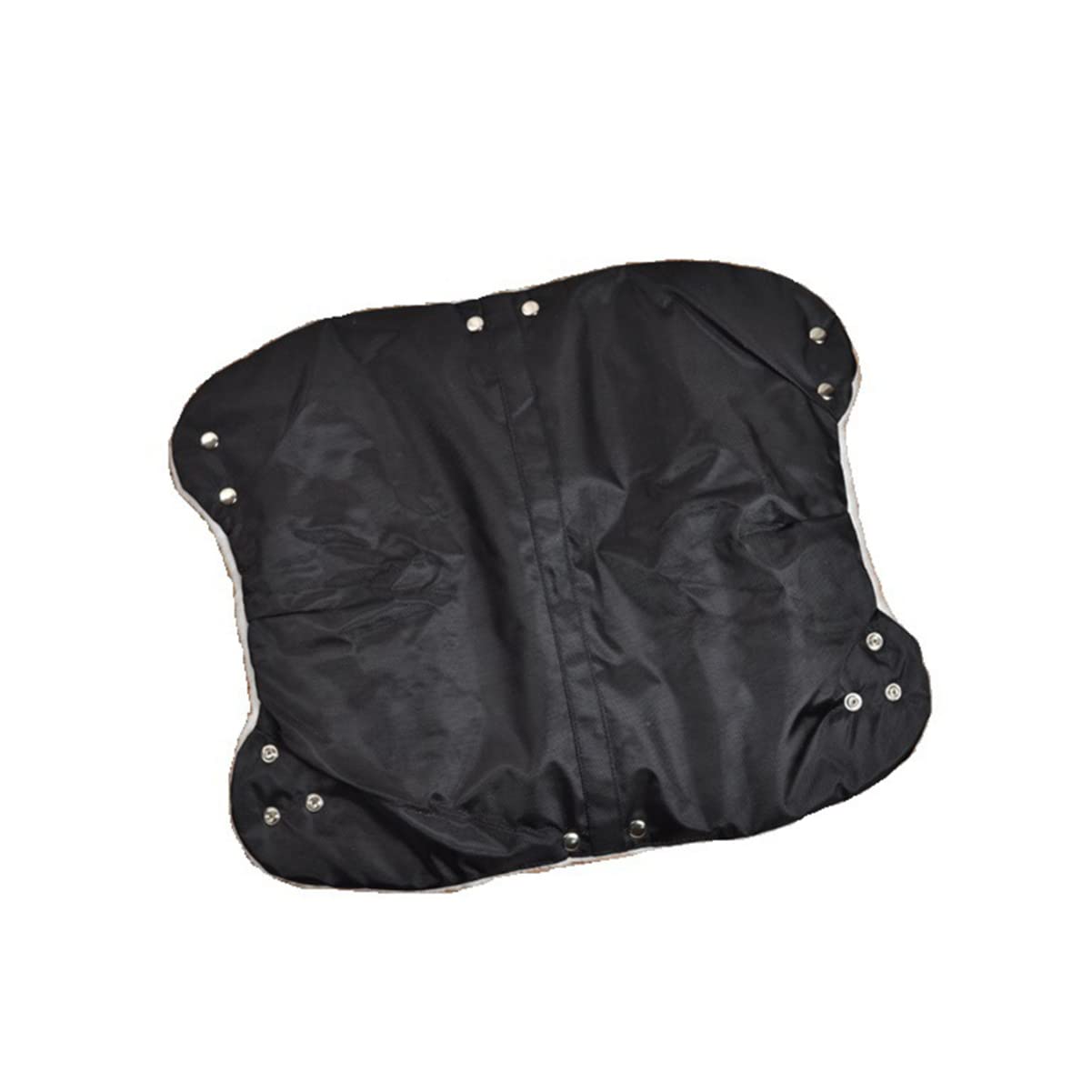 BESTonZON 3pezzi Guanti Antivento Per Carrozzina Guanti Caldi Per Passeggino Oxford Accessorio Per Inverno Nero