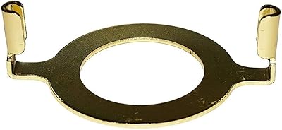 Upgradelights Slip Uno Adapter Harp Converter Lamp Shade Uno Euro Fitter 1 9/16 I.d. with a Phenolic Ring