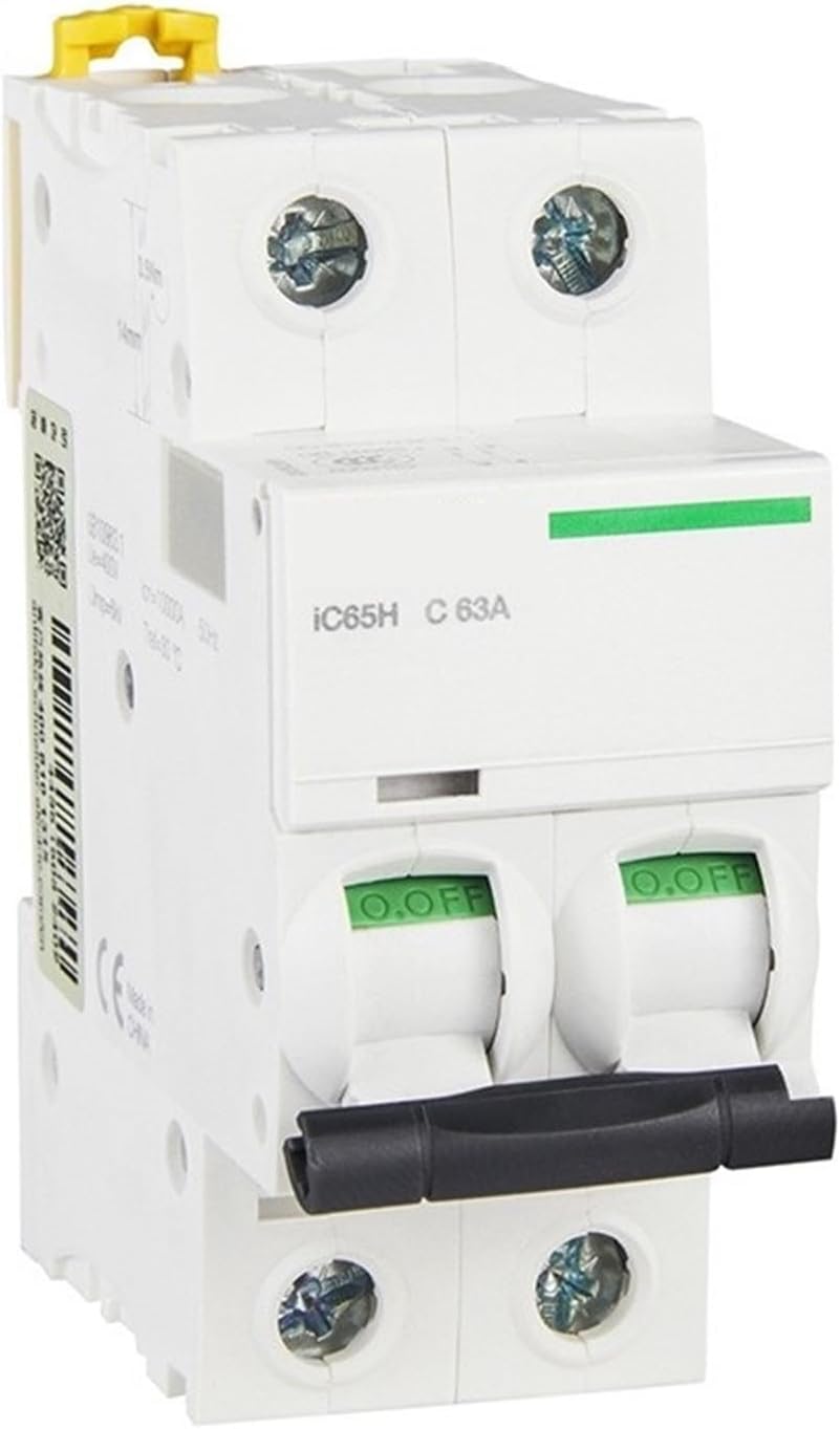 Electric Mini Circuit Breaker iC65H 2p C Type 1A - 63A 10kA MCB A9F28201-A9F28263(16a)
