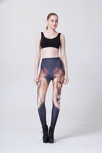 Miniatura 2 de Sister Amy Leggings elásticos de tobillo con estampado de animales digitales para mujer