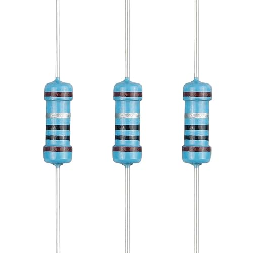 Miniatura 82 de 100 resistencias de 56 ohmios 1/2 W (0.5 vatios) ±1% tolerancia de película metálica, múltiples valores de resistencia opcional