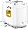 KITCHENARM 19-in-1 HANDY Bread Machine with Homemade Cycle and Gluten Free Setting - Beginner Friendly 2LB 1.5LB 1LB White Bread Maker Machine with Recipes and Delay Timer