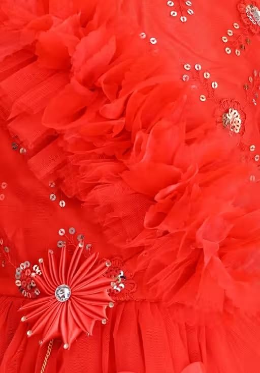 Image of Delicate Pori Ethnic Party Frock for