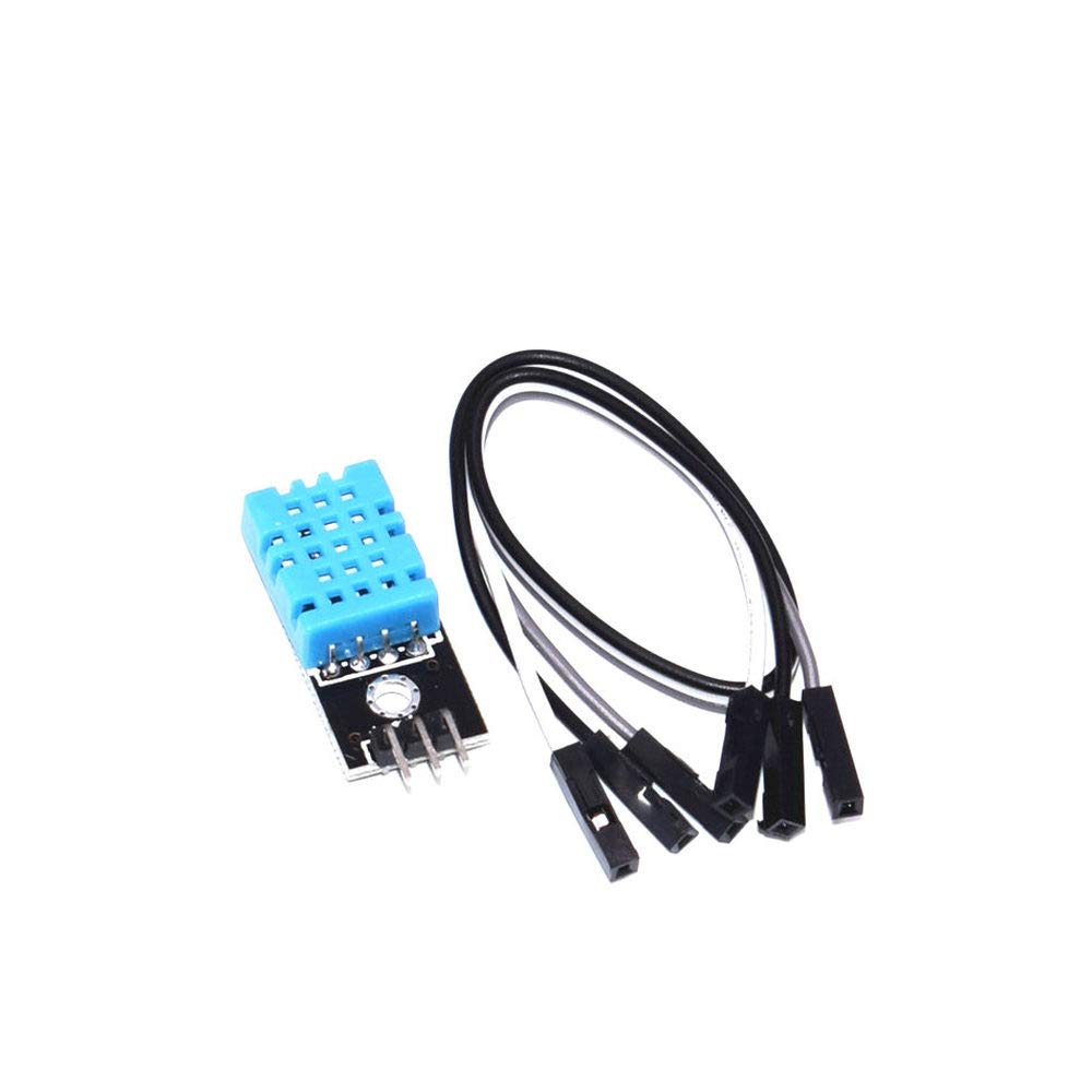 DHT11 Temperature and Relative Humidity Sensor Module with Cable 50PCS H22