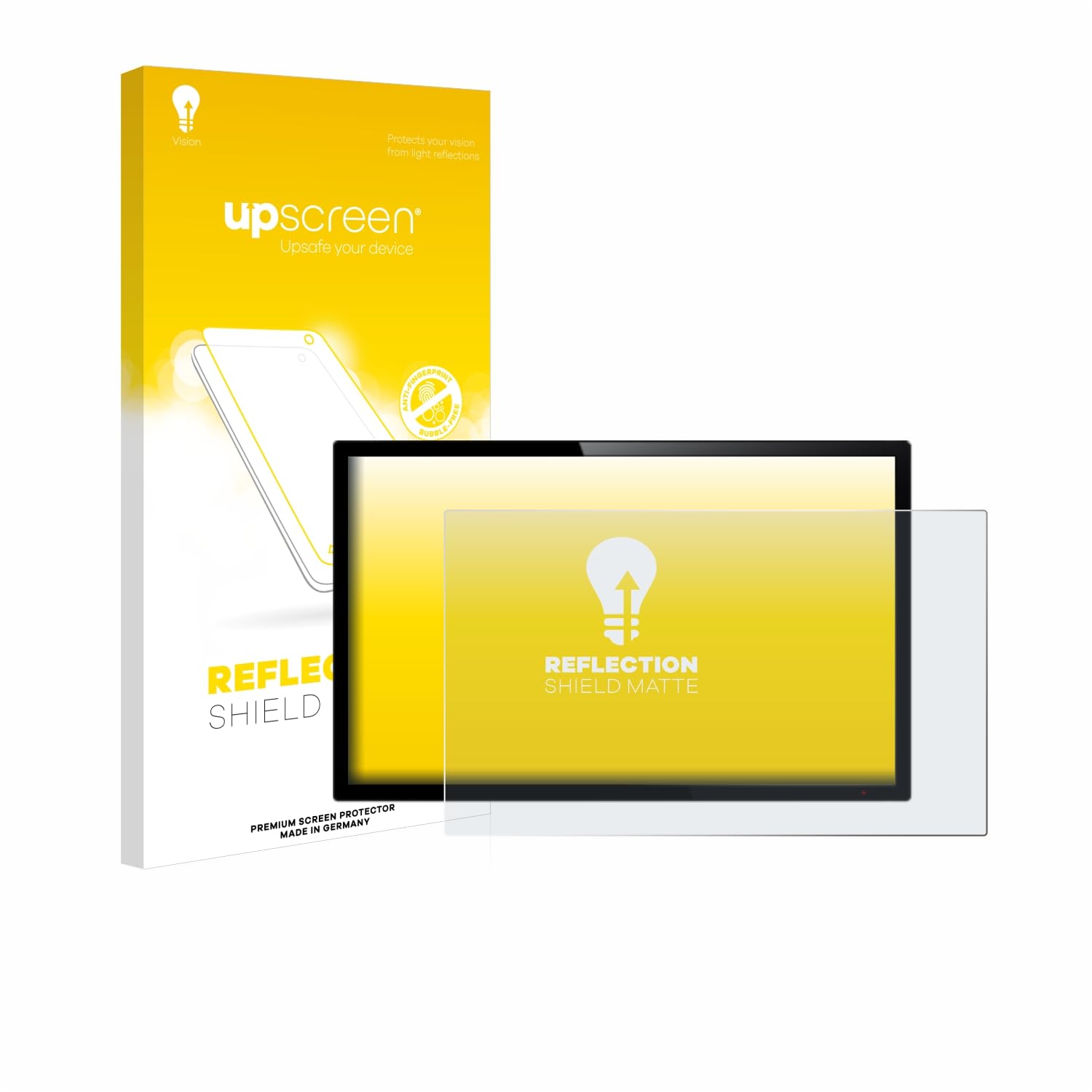 upscreen Pellicola Protettiva per Displays 15.6" (39.6 cm) [345x194 mm, 16:9]