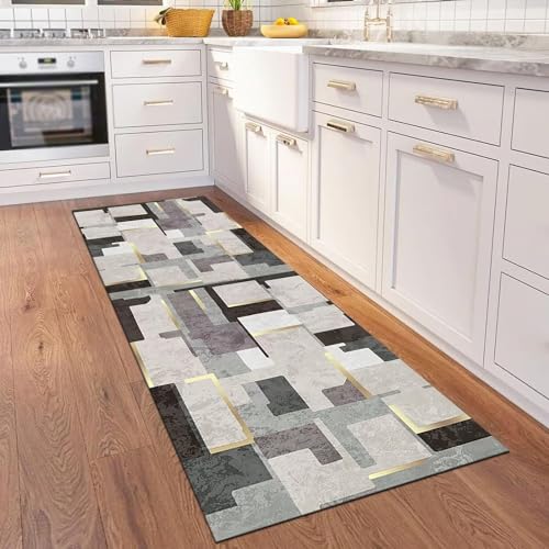 Tapis de sol antisalissure lavable extra long pour entrée - 4