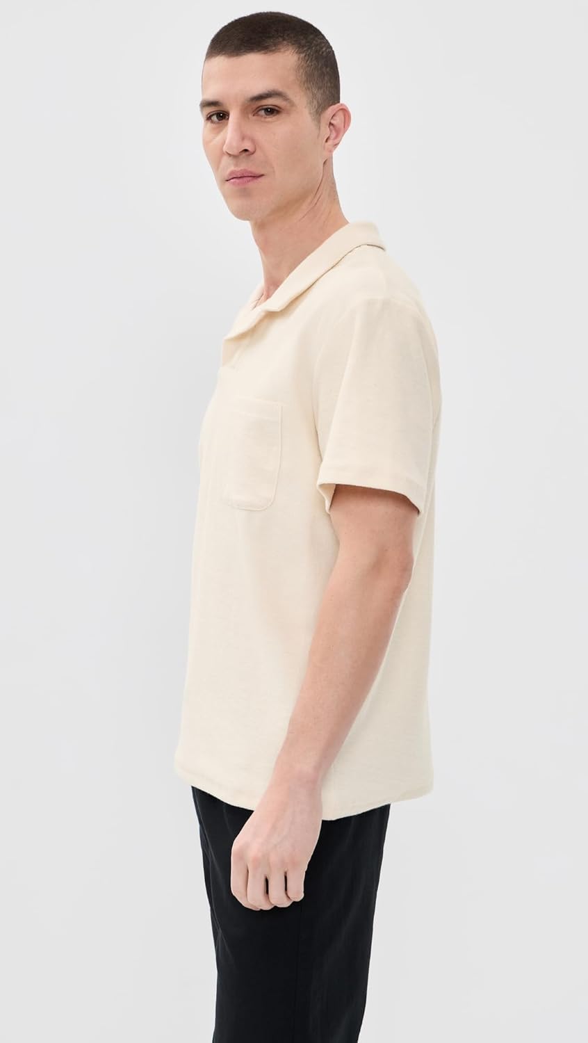 RHYTHM Men's Vintage Terry Polo - Image 4