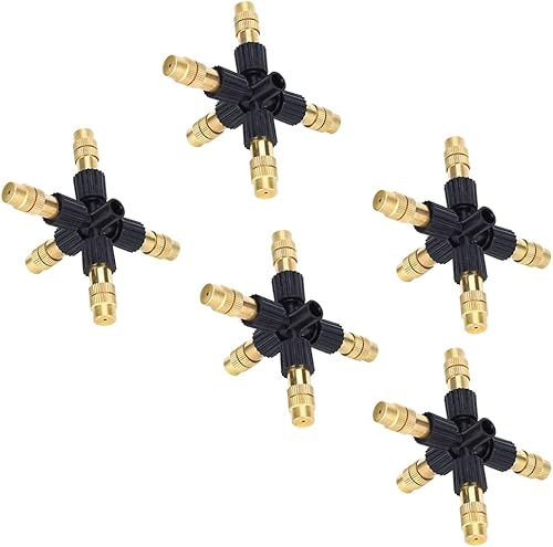 Miniatura 7 de Fydun Boquilla rociadora de cobre G12 D para riego de jardín, 5 piezas, cobre G12 D para la familia