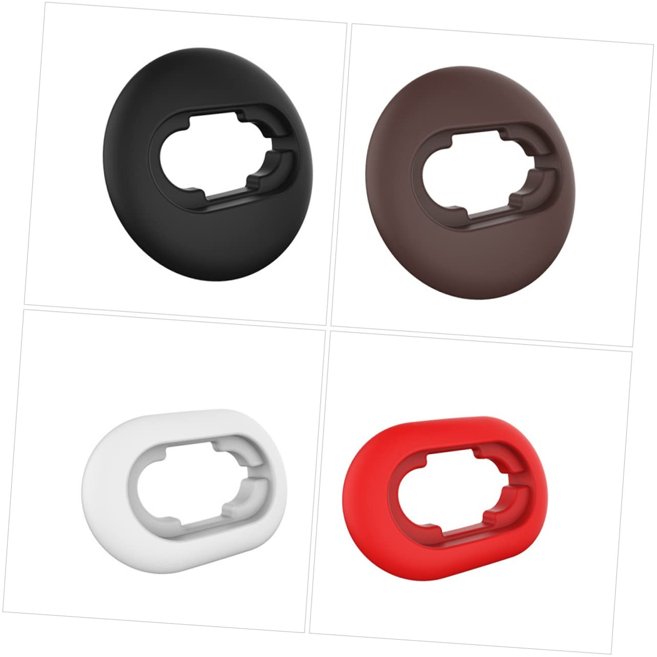 Gatuida 16pares Tapones De Para Auriculares Inalámbricos Compatible Con Buds Live De Negros Rojos y Lavables Seguro Para
