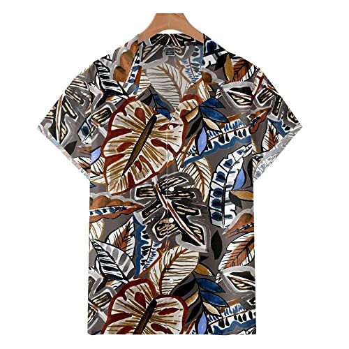 Chemise hawaïenne grande taille en tissu léger et respirant pour t-shirt de fête