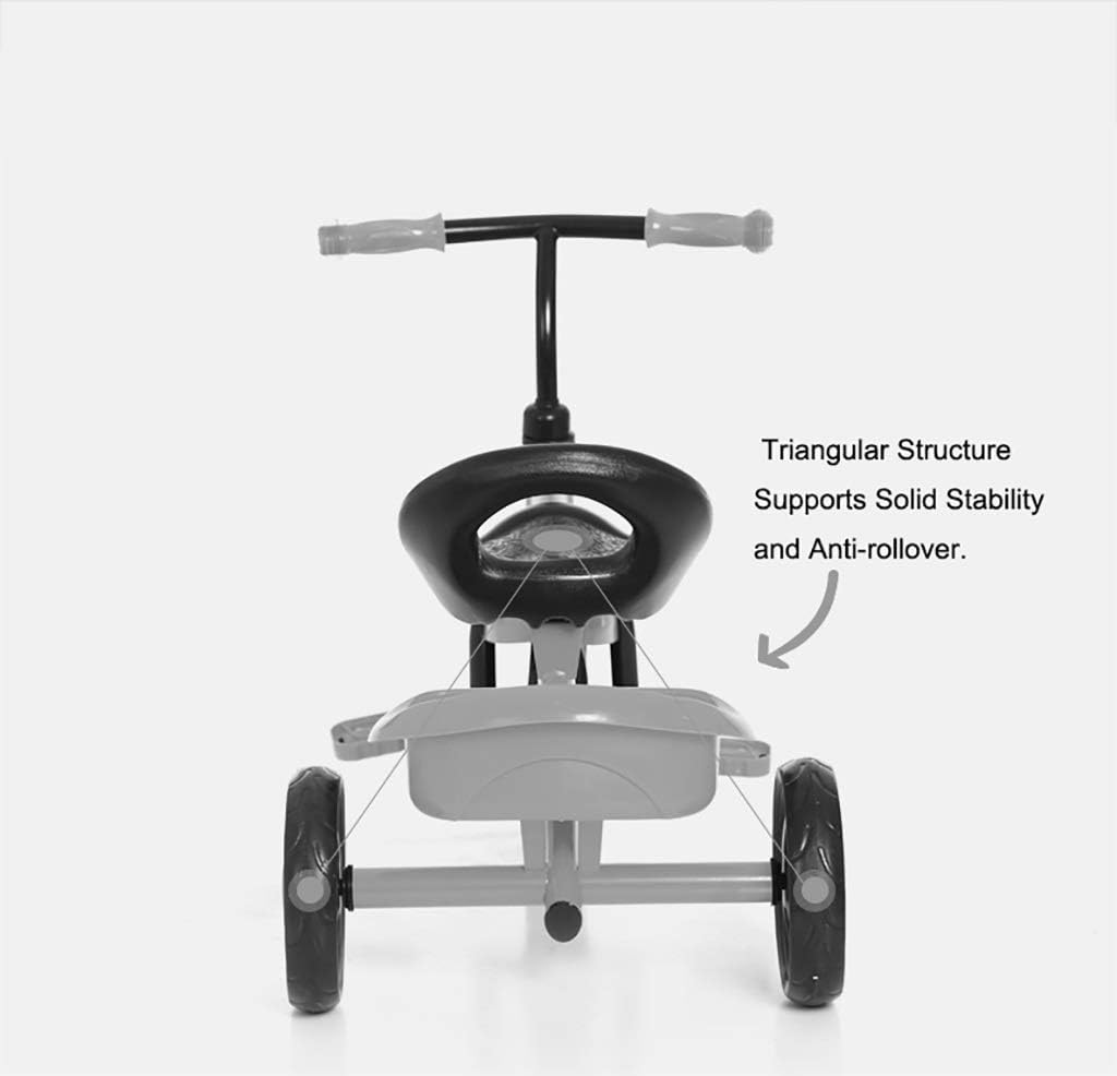 Tricycle Trike, Multipurpose Tricycle for Kids, Outdoor Tricycle for Babies Ages 2-6, 3 Colors, 56x73x45cm (Color: Blue)