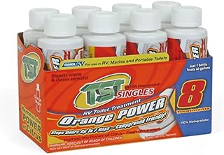 TST Ultra-Concentrated Singles Toilet Treatment - Eight 4 oz bottles-Camco