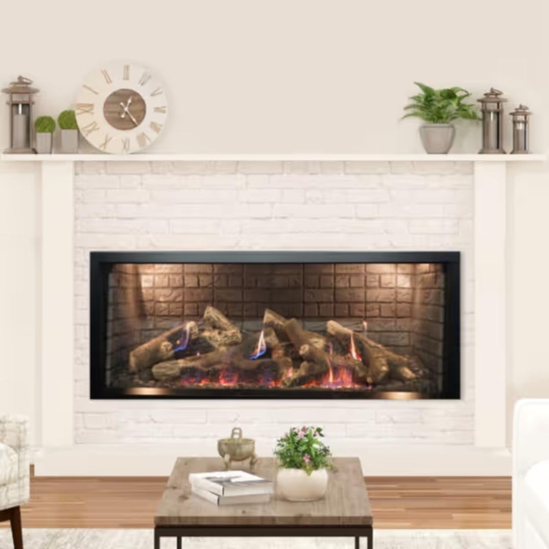 Direct-Vent Linear Gas Fireplace - McKinley 60 by Empire