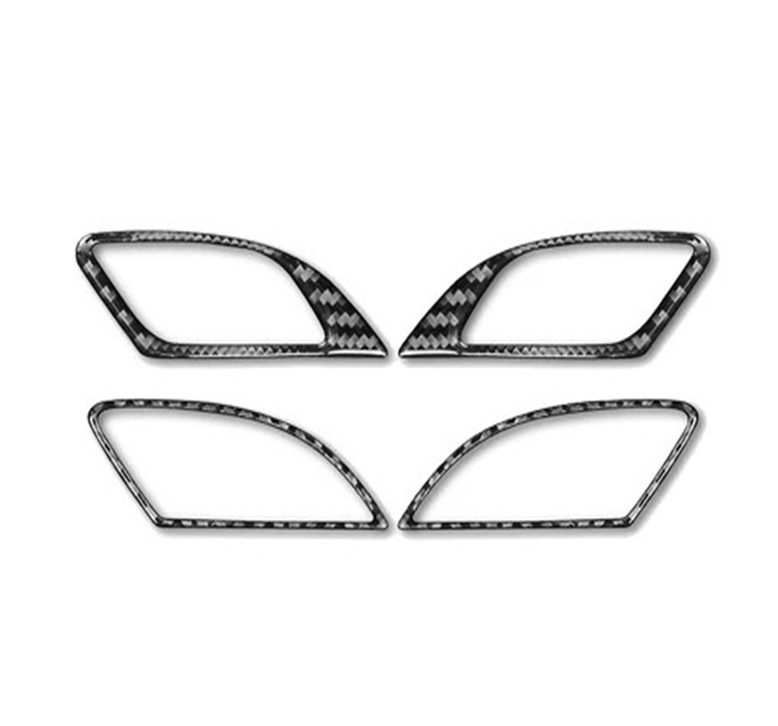 Interior Upgrade for Q3 2015 2016 2017 2018 Car Accessories Carbon Fiber Interior Sticker for Dashboard Center Console Gear Shift Panel Styling